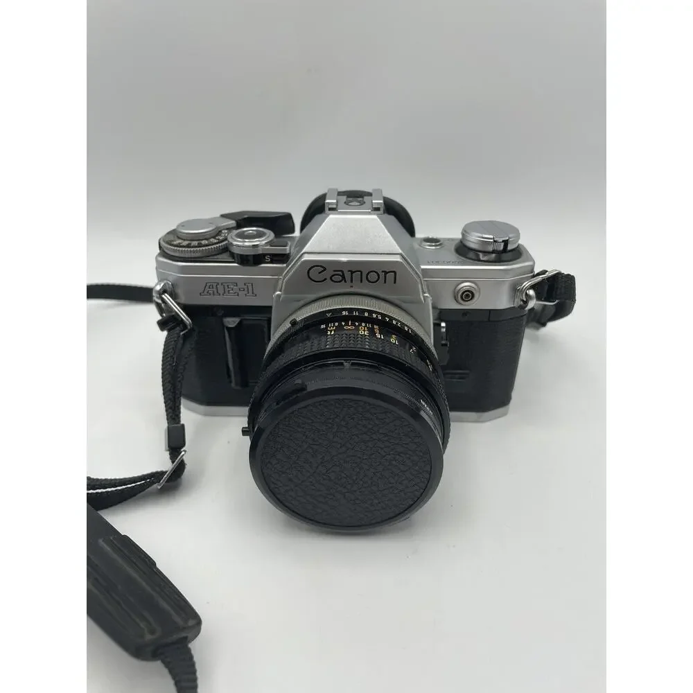 Canon AE-1 + FD 1.8 50mm Lens, Zoom, Light Meter, Bag, Extra, Fully Tested *Mint